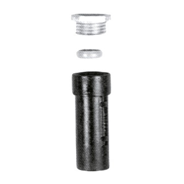 Ground socket for  76 mm tubular post | 300 mm long